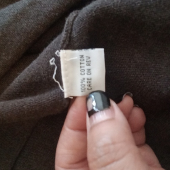 Bryn Walker Brown and Red Cardigan Sweater with Classic Knit Design Open Size S - Picture 7 of 10